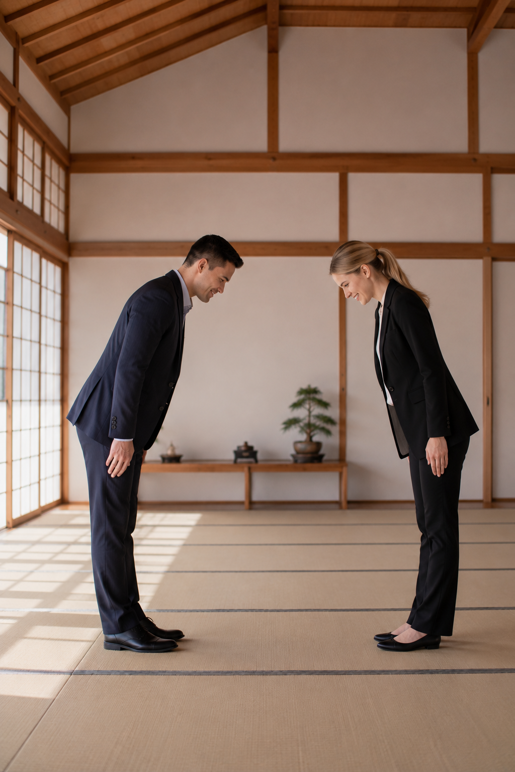 Manager preparing to address tension during a workshop