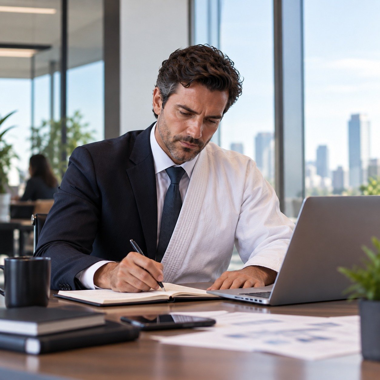 Leader applying the method in a business setting